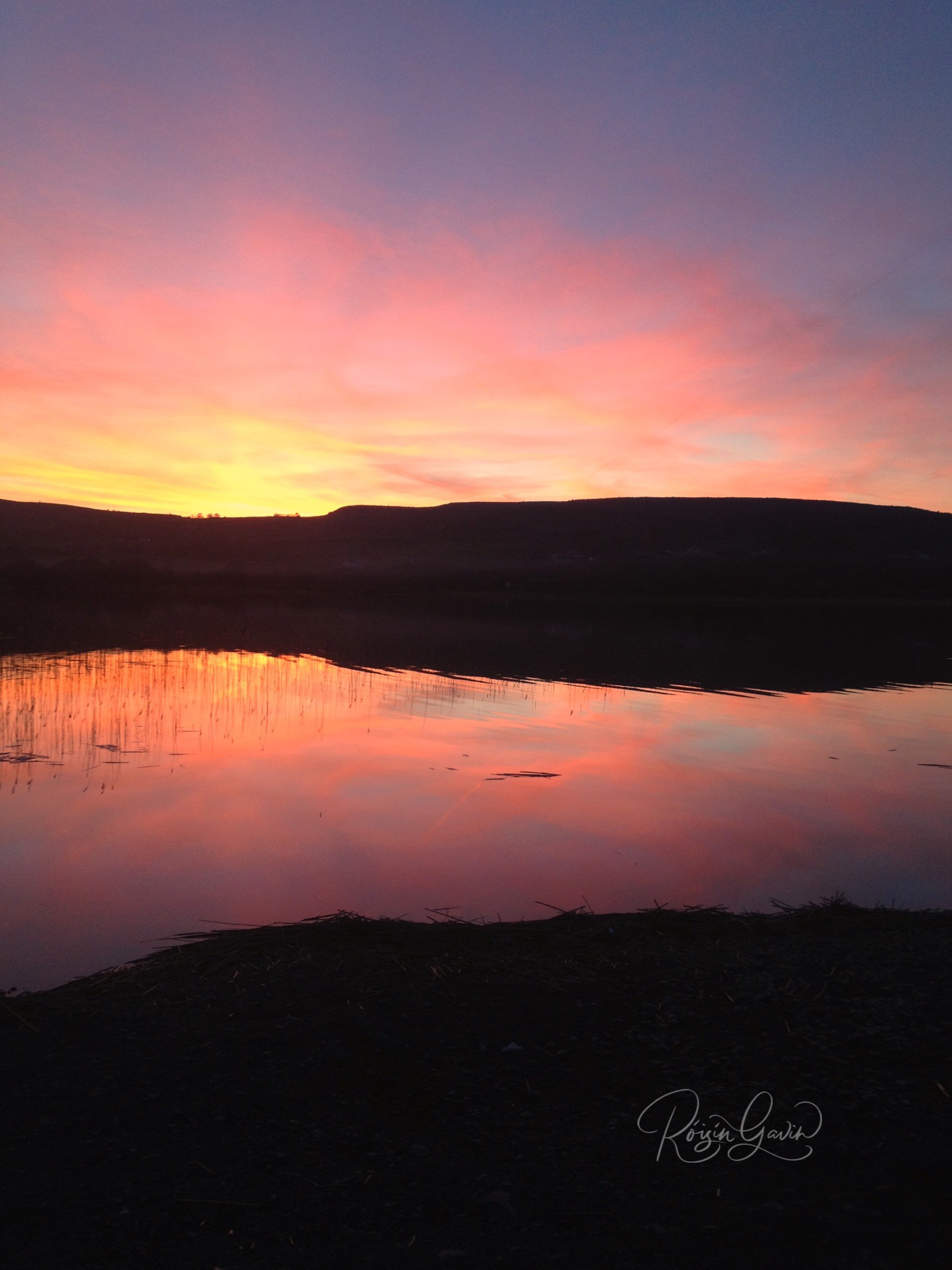 The shores of Aughanagh print