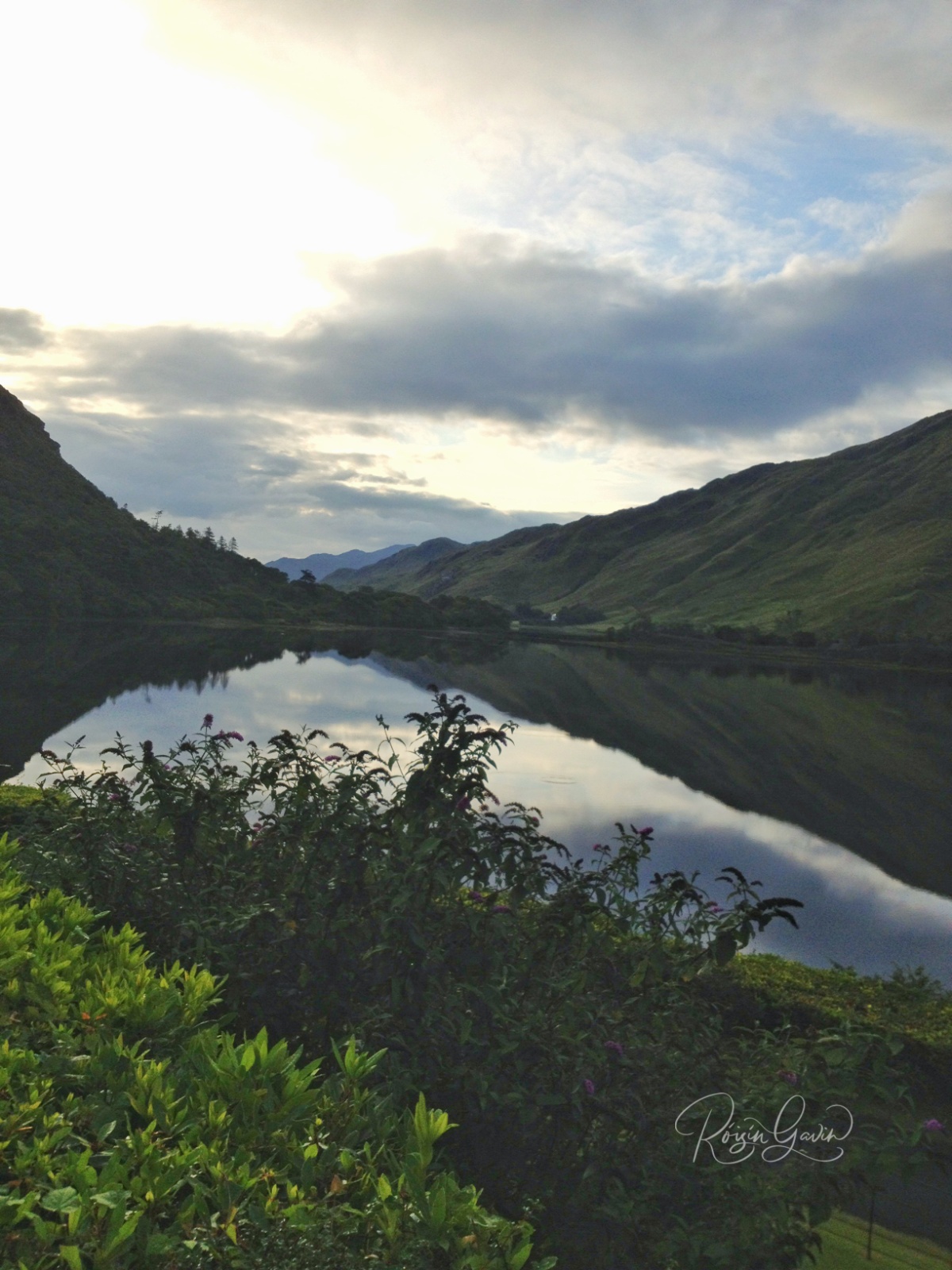 View from Kylemore Abbey