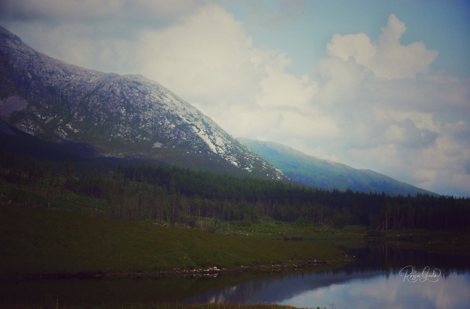 Mountains of Connemara print