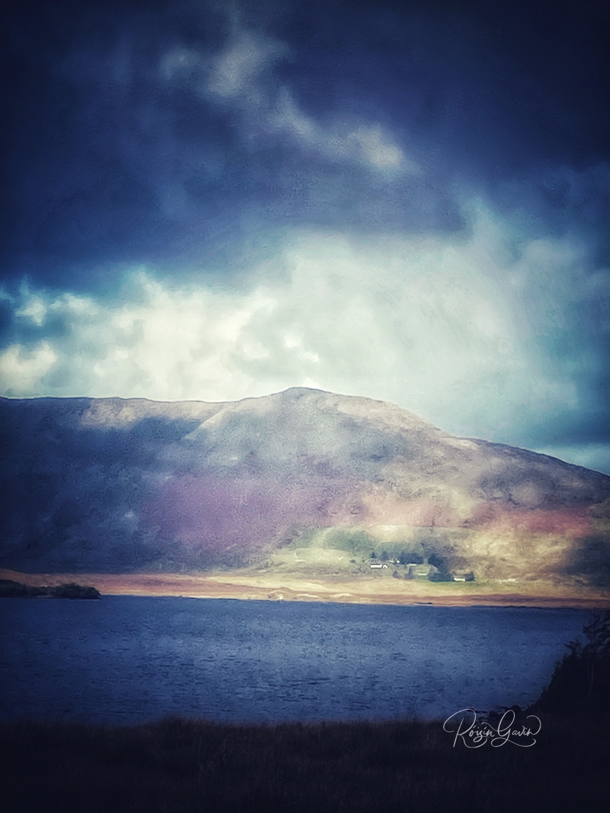 Blended sky of Connemara print